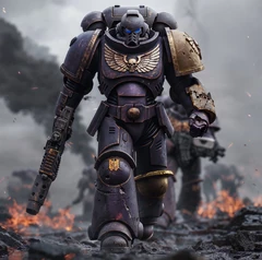 Nova Warden Brother-Brother Calius Stroth 1st Company Credit: GothicGarnish