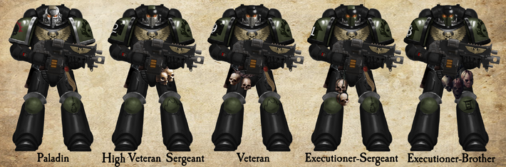 Onyx Executioners Primaris Comparison