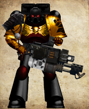 A Molten Fists Devastator Sergeant of the 2nd Company