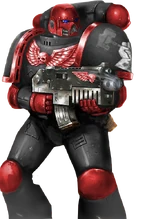 A Rebutor Justicar in battle