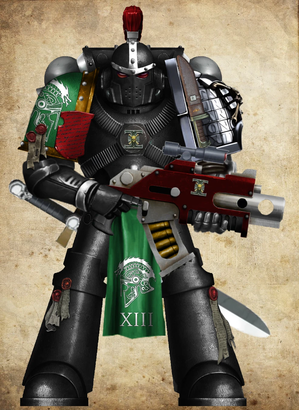 Black Onyx Severed Bot Head/threeA Black Onyx Severed Bot Head