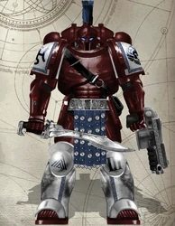 Myrmidon Lanciarius Astartes.png (3.29 MB) A newly assigned Myrmidons Primaris Assault Intercessor Evocatus (Battle-Brother) of the 3rd Company, 7th Lancearii (Close Support) Squad