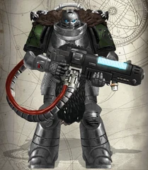 Bears of the Claw Primaris Hellblaster of the 9th Sleuth ('Thunderclaws'), 7th Fire Support Squad.