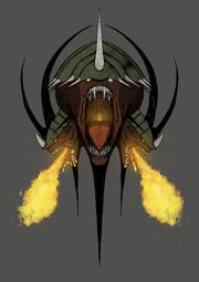 Splinter Fleet Lindwyrm crest by danpudart