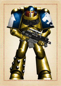 space suit battle gold