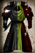 Knight (Battle-Brother) Valentin Feuerwerker of the Knights Angelicus 2nd Order (Company) - 1st Lance (Squad) - Tactical Lance Adrian "The Chainbreakers"