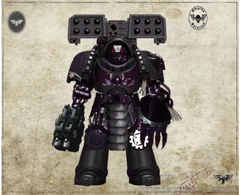 Brother Marcus, a Gorgon of the veteran Clan Sakariin (1st Company).