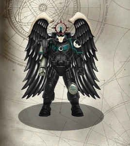 Caballero of the 1st Company Sebastian . With a Winged Jump Pack