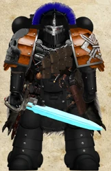 Formican Marauders Doctrine Warden (Chaplain).