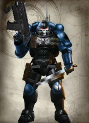 Primaris Reiver of the 3rd Battle Company, 1st Close Support Squad.