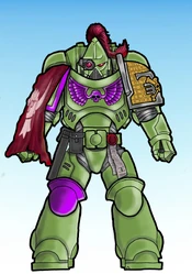 Primaris Battle-Brother 1st Captain Algus Set, Veteran of the Deathwatch.