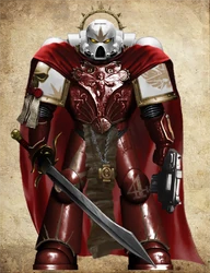 Captain Matias Corrus, the 'Hero of Calamis', 'Bane of the Warp-Spawned' and 'Corrus the Iron'. Commander of the 4th Company.