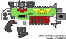 Standard Cawl pattern Bolter of the Aegis Revenants.