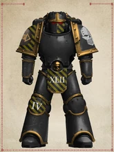 Astartes Legionary of the Iron Warriors 42nd Grand Battalion (Pre-Heresy).