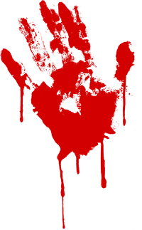 Bloody Hand Symbol