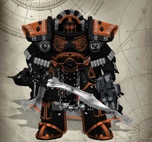 Legate Kalbeiri Hephaestu, chapter master of the Hammers of Antaeus.