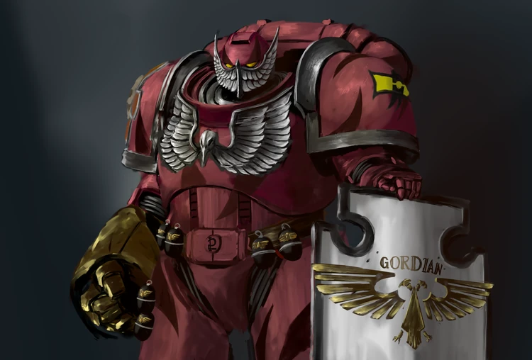 Chapter Founder Gwa'sha Afu of the Imperial Albatrosses, by Ederius