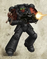 SOD Dark Brother.png (386 KB) A Sons of Damnation Chaos Space Marine wearing relic Mk IV 'Maximus' pattern Power Armor.