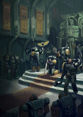 Chapter master crown paret Iron Purity