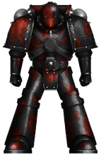 Angels of Anguish Firstborn Marine in night camouflage for an unknown campaign.