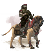 Molossian Dog Trooper Mount