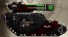 Relic Sicaran Omega Tank "Angelicus Mortis" of the Knights Angelicus 5th Order - Note: It was Lost in the Siege of Drakia Prime