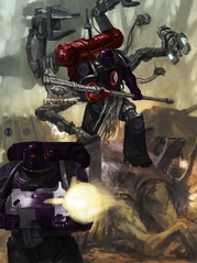 The tenacious attack of the Shadow Claws against Tyranid forces.