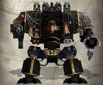 Arachnid Warriors Venerable Dreadnought Ancient Devan