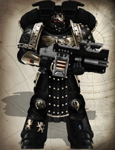 Warleader Rolakas Sol, commander of the 9th Pride