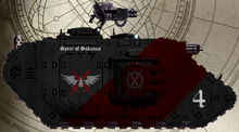 Land Raider Crusader "Spear of Sakanna" of the Knights Angelicus 1st Order