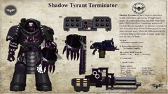 Gorgon Terminator's wargear.