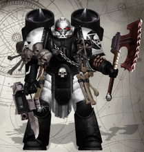Death Templars Scourge (Sergeant) Rapha Botros, 8th Harrow, 6th Wraith Squad (Close Support).