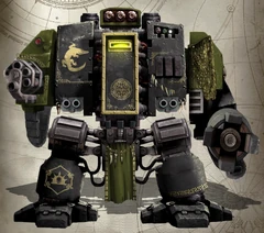 Phantom Prophets Dreadnought.png (6.69 MB) Yon' Butachi, Ironwill, Steelbyss, Zörkhan (Dreadnought) of the Phantom Prophets, resides within the sarcophagus is a former Shireikenshi (Veteran-Sergeant) from the 4th Clan.