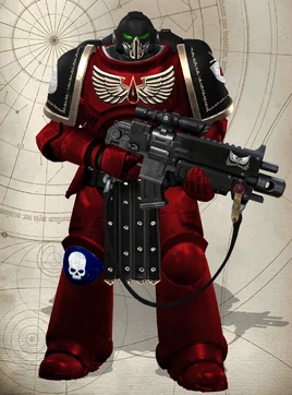 Scarlet Shields Primaris Intercessor