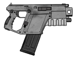 Vajra Pattern Bolters are typically equipped by the Chapter's Assault Squads.