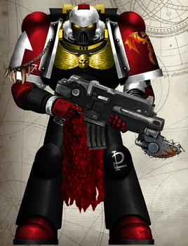 Blood Vulkan Battleline Astartes