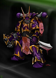 Blades Shadow Chaos Marine