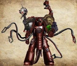 An Incursors Chapter Techmarine.