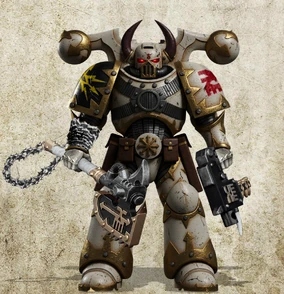 Warhammer 40K – Lot De 11 Space Marines Du Chaos – Dont Lieutenant En Métal