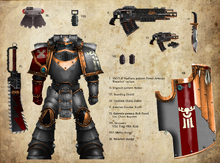 Standard issued Breacher wargear