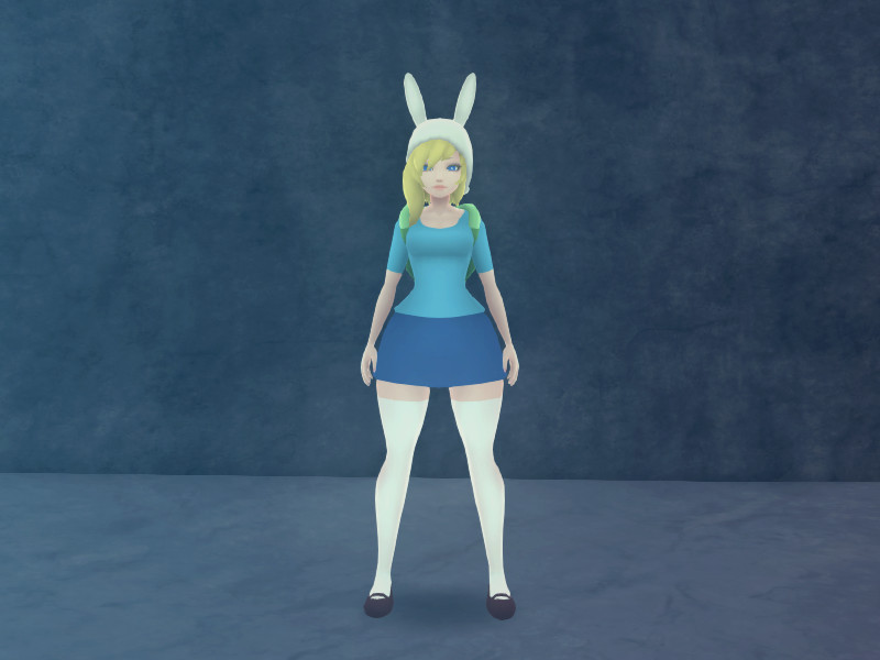 Fionna What If Adventure Time Was A 3d Anime Game Wiki Fandom