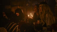 Marwa singing SOS with Nadja and The Guide