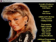 Opening intro w/ Vanna's picture & game credits