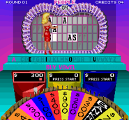 Vanna turning over a few A's in this puzzle