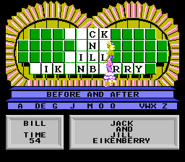 Puzzle solved as the board flashes into a variety of colors