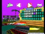 Unique camera shot w/ the Wheel, puzzle board, and Used Letter Board