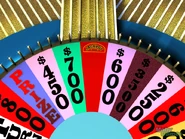 Jackpot Wedge (Also, why is that tan $300 still there, where the second Bankrupt should be from this point on?)