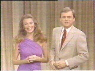 Photos of Pat Sajak and Vanna White on Wheel of Fortune Through