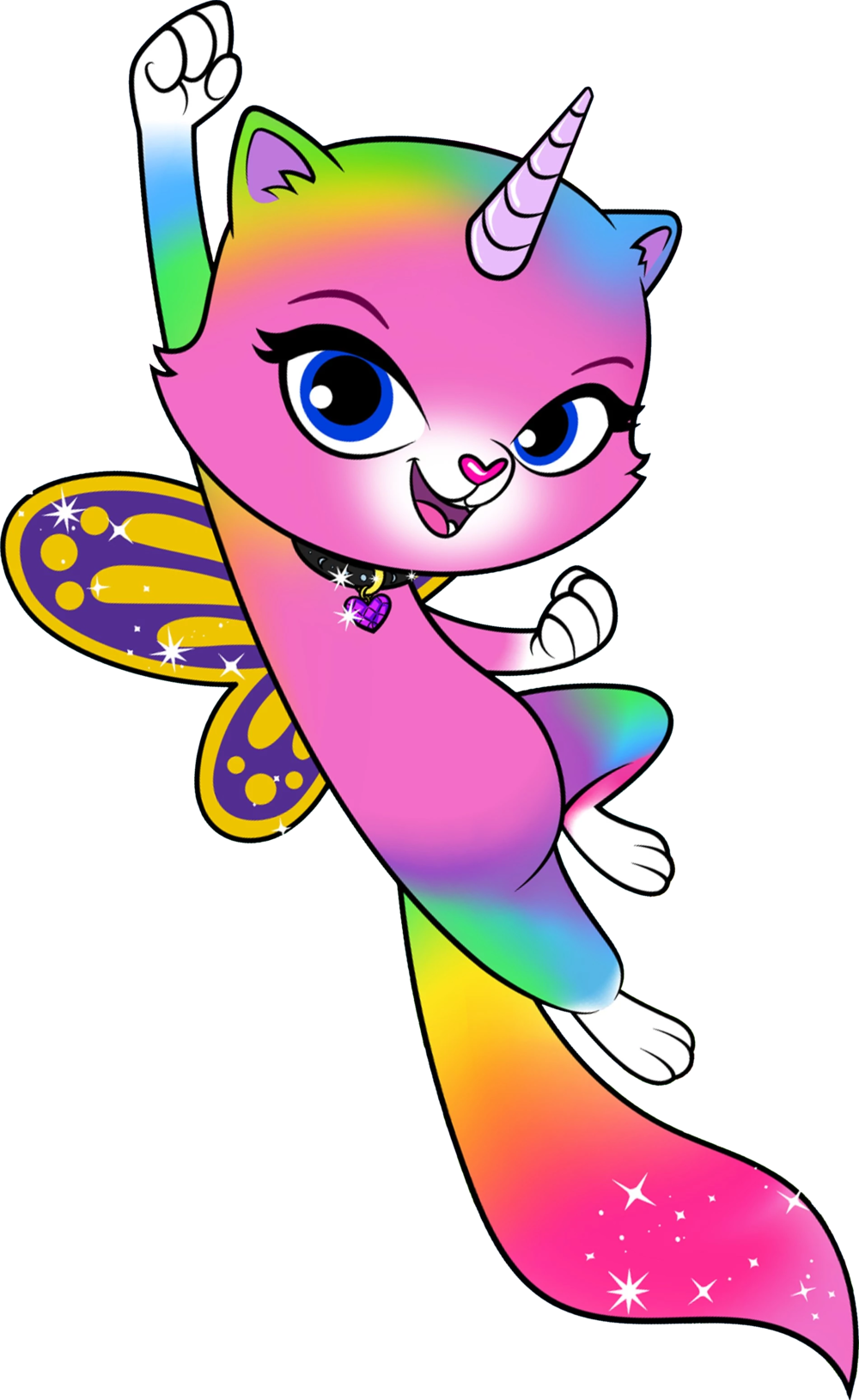Felicity (Rainbow Butterfly Unicorn Kitty) When the Cold Breeze Blows