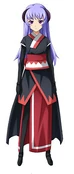 Hanyū as Hai-Ryūn Ieasomūru Jeda in Higurashi no Naku Koro ni Kizuna